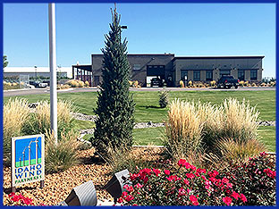 Idaho Wind Partners's Operation and Maintenance office uses its location at the intersection of US 93 and I-84 to service wind turbines throughout the region.