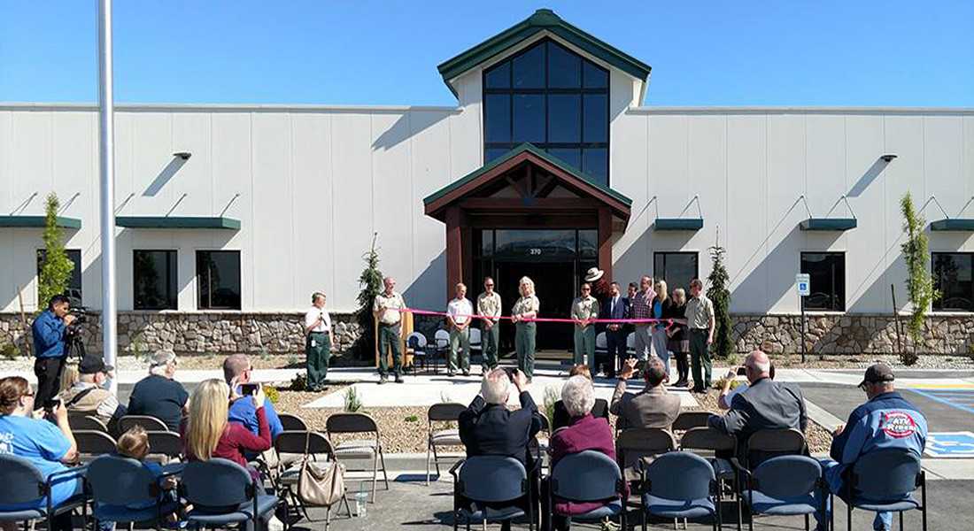 Ribbon Cutting for U.S. Forest Service New Sawtooth National Forest Supervisor's Headquarters at Crossroads Point