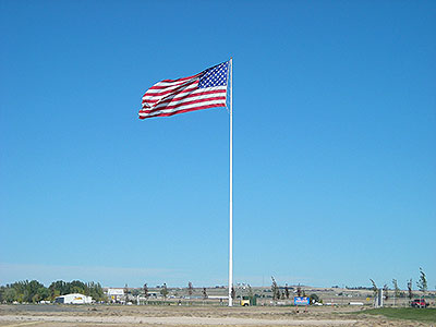 2005 Patriot Day Memorial Display Healing Field at Crossroads Point Business Center